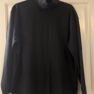 Lands' End Women's Black Turtleneck